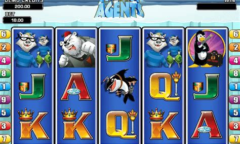 Играть онлайн в бесплатный игровой автомат Arctic Agents (Арктические Агенты)